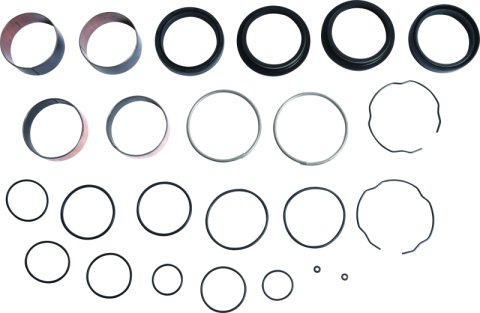 Pivot Works 19-23 Kawasaki KX450F Fork Rebuild Kit - W/Bushings & Seals