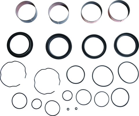 Pivot Works 18-22 Suzuki RMZ450 Fork Rebuild Kit - W/Bushings & Seals