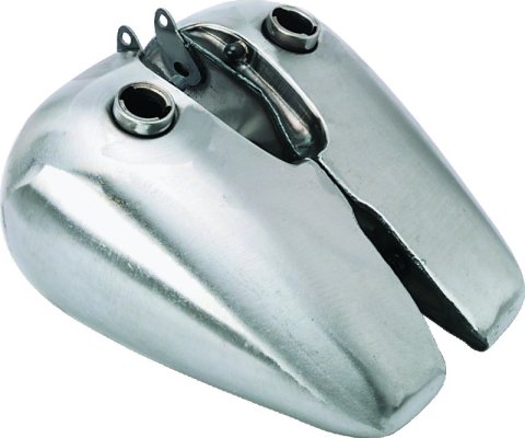 Bikers Choice 36-84 Big Twin 5 Gallon Fatbob Tanks Cam Style Caps 22MM Petcock Pr