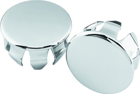 Bikers Choice 62-E83 Chrome Handgrip End Plugs Replaces H-D 56238-62 Pr