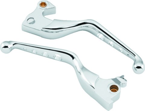 Bikers Choice 14-22 XL Chrome O Series 4 Hole Lever Set