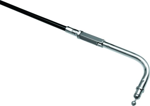 Bikers Choice 96-97 FLHT Models Black Vinyl Throttle Cable Replaces H-D 56327-96 Stock Length