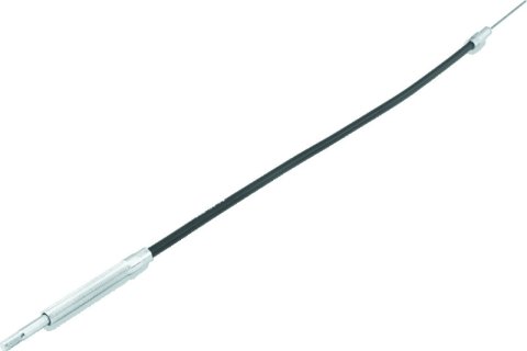 Bikers Choice 71-84 FL 84-89 Softail 80-86 FXWG Black Vinyl Choke Cable Replaces H-D 29213-79