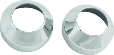 Bikers Choice 84-17 41MM Wide Glide Chrome Fork Boot Covers Pr