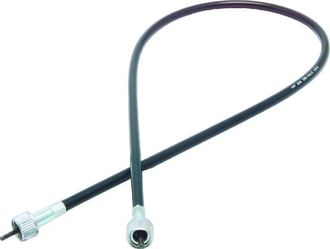 Bikers Choice 74-80 XL Black Vinyl Tach Cable Replaces H-D 92065-74T
