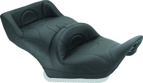 Mustang 12-17 Honda Gold Wing Standard Touring Heated 1PC Seat - Black