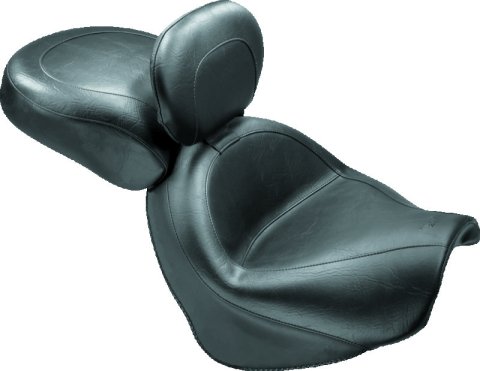 Mustang 05-08 Suzuki Blvd C50,05-08 Blvd C50T,01-04 VL800 Volusia Std Touring 2PC Seat - Black