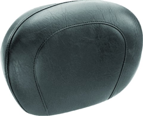 Mustang Harley Low Medallion Sissy Bar Pad (12 inch x 9 inch) - Black