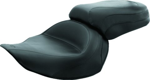 Mustang 06-15 Yamaha Roadliner & Stratoliner Wide Touring Solo Seat - Black