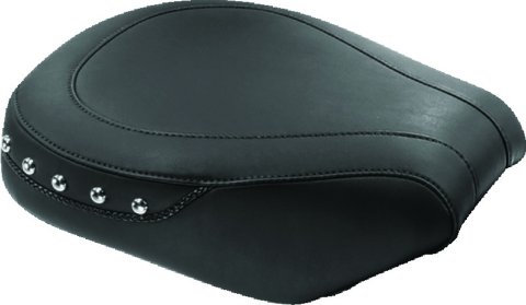 Mustang 18-21 Harley Street Bob Tripper Fastback 1PC Seat Chevron - Black