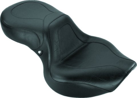 Mustang 01-08 Honda VT750DC Spirit Sport Touring 1PC Seat - Black