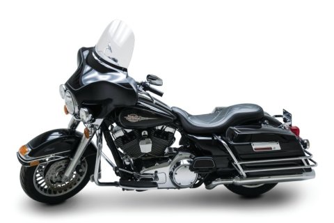 Mustang 08-21 Harley Electra Glide,Rd Glide,Rd King,Str Glide Super Tripper 1PC Seat Carbon - Blac