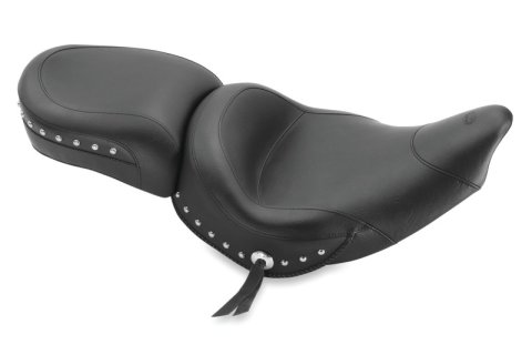 Mustang 14-21 Indian Chieftain, Chief, Dark Horse, Vintage Standard Tour Solo Seat w/Studs - Black