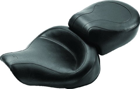 Mustang 91-05 Harley Dyna Wide Touring 1PC Seat - Black