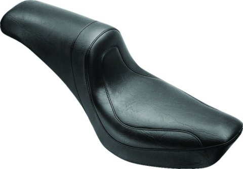 Mustang 58-84 Harley FX/FL Fastback 1PC Seat - Black