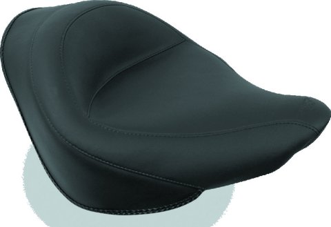 Mustang 06-17 Harley Softail Wide Tire (200mm) Wide Touring Solo Seat - Black
