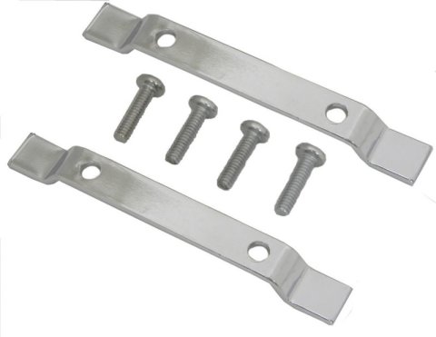 Mustang Sissy Bar Pad Brackets(Pair) with 4 Screws