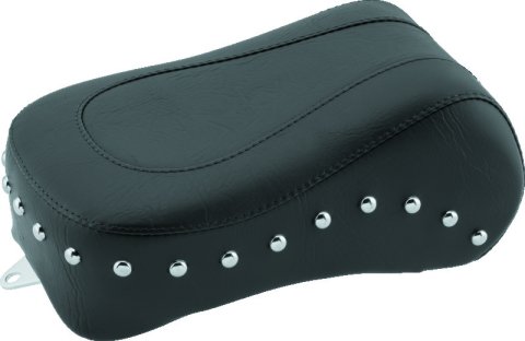 Mustang 99-21 Yamaha V-Star 1100 Custom Cruiser Tank Bib w/Studs - Black