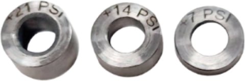 Boundary Nissan VQ (All Types) VHR Shim Kit (10/20/30 PSI) - 3 Shims