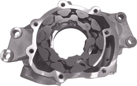 Boundary Chevrolet LS1 Engine 4.8L/5.3L/5.7L/6.0L Billet Gear Std Flow Vane Ported Oil Pump Assembly