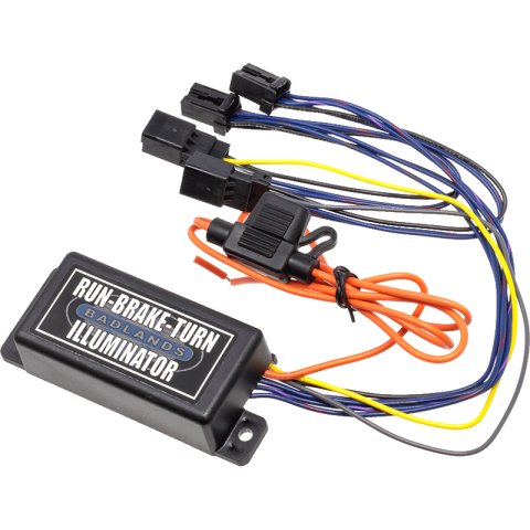 Badlands 2014+ Sportster CAN/Bus Hard Wire Illuminator w/ Single Center Taillight