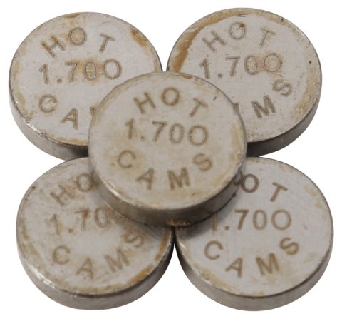 Hot Cams 08-13 Yamaha WR 250 R Dual Sport 250cc 1.70mm Shim Kit - 5 Pack