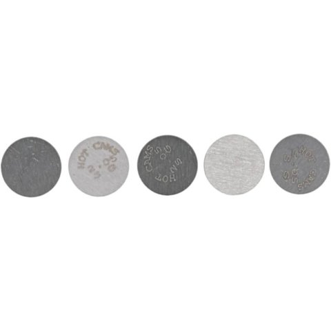 Hot Cams Shim Kits 2.050mm Thickness - 5 Pack