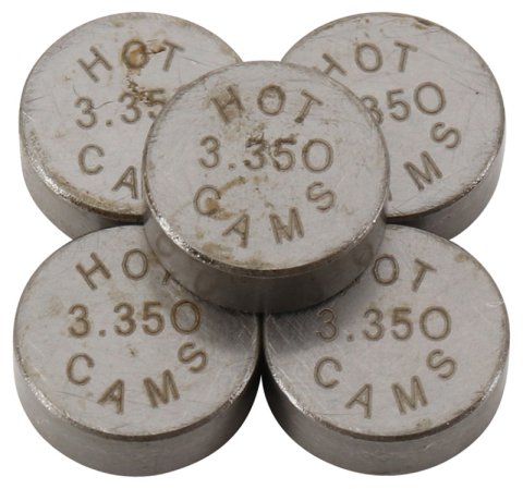 Hot Cams Shim Kits 3.350mm Thickness - 5 Pack