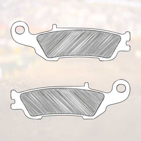 Renthal 07+ Yamaha YZ125-450/ WR250-450 Front Works Brake Pads