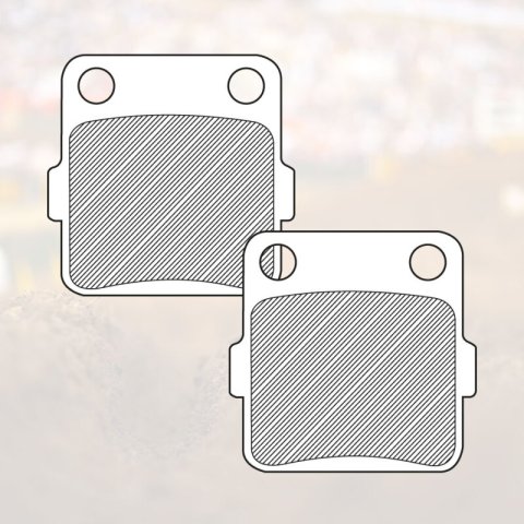 Renthal 86+ Honda CR/ CRF / TRX/ 88+ Kawasaki KX/ KFX / 87-13 Yamaha Frt/ Rr Works Brake Pads