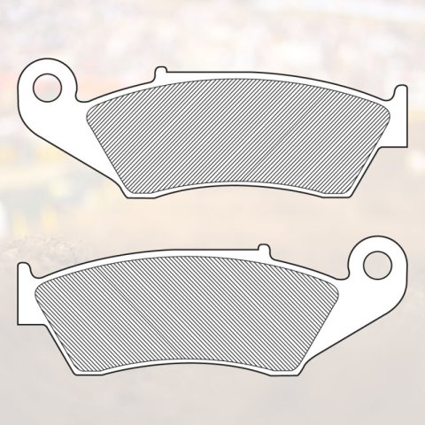 Renthal 92+ Honda/ 93+ Kawasaki/ 97+ Suzuki/ 98-16 Yamaha Front Works Brake Pads