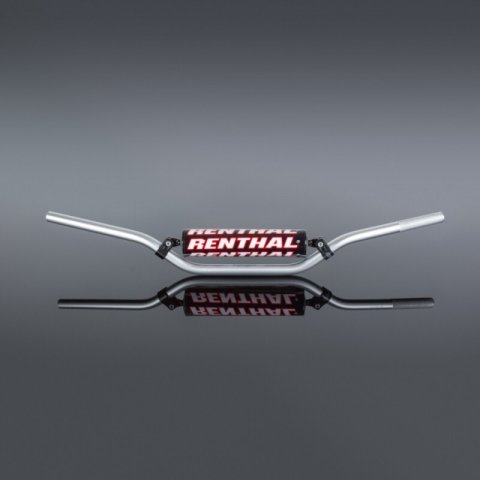 Renthal Jimmy Button 7/8 in. Handlebar - Silver