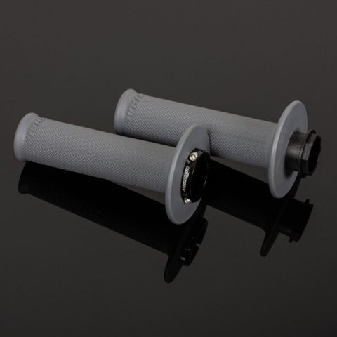 Renthal MX Original Lock On - Medium Full Diamond- Grey