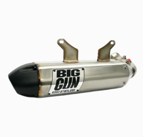 Big Gun 18-23 Yamaha Wolverine X4 EXO Stainless Slip On Exhaust