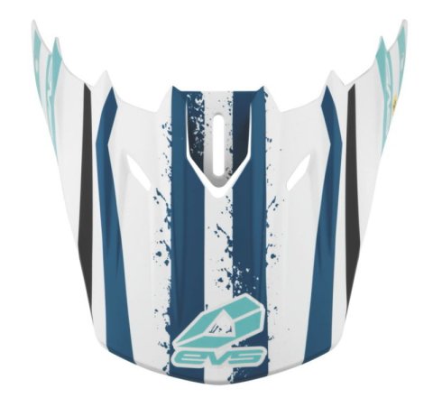EVS T5 Grappler Helmet Visor - Matte White