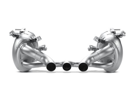 Akrapovic 10-15 Ferrari 458 Italia/458 Spyder Slip-On Line (Titanium) w/ Carbon Tips