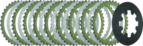 Twin Power 90-97 Big Twin 91-Up XL Clutch Kit Extra Plate W/ Heavy Spring
