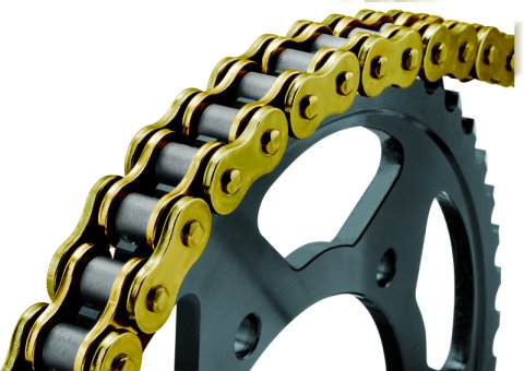 Twin Power Z Ring Chain 530 X 120 Gold