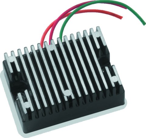 Twin Power 65-69 FL 65-77 XL Voltage Regulator Black Replaces H-D 74510-64 12V Generator Type