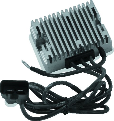 Twin Power 2000 FXD Voltage Regulator Chrome Replaces H-D 74512-00 38 Amp