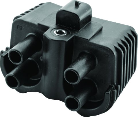 Twin Power 18-Up Softail Ignition Coil Black Replaces H-D 31600067 .4 ohm