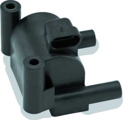 Twin Power 17-20 FLH FLT Ignition Coil Black Replaces H-D 31600017 .4 Ohm