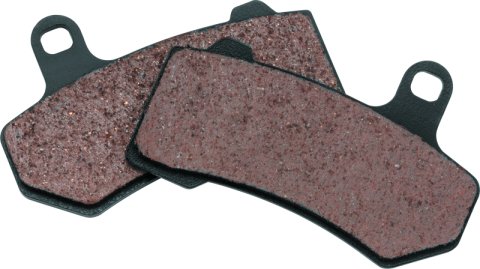Twin Power 08-Up Touring 06-17 V-Rod Organic Power Brake Pads Replaces H-D 41852-08 41854-08 F and R