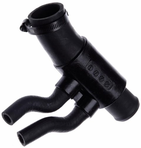 Gates 93-97 Ford F Series V-8 5.8L Lower - Oil Cooler Adapter Molded Coolant Hose