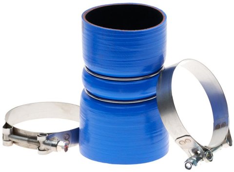Gates 08-10 Ford Super Duty V-8 6.4L Diesel Hot Side Turbocharger Hose Kit (Molded)
