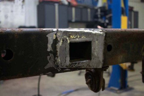 Rust Buster Forward Spare Tire Crossmember