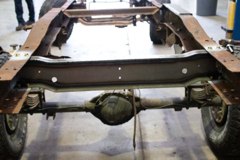 Rust Buster Spare Tire Crossmember