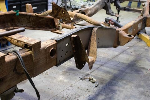 Rust Buster Leaf Spring Left Side