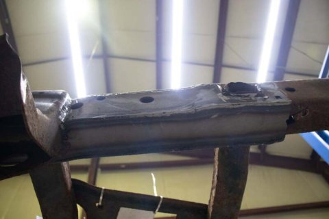 Rust Buster Rear Frame Section Left Side