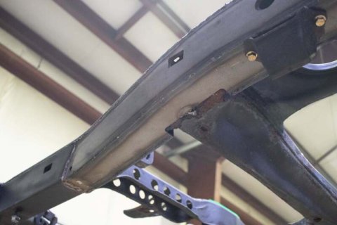 Rust Buster Over Axle Frame Section Left Side